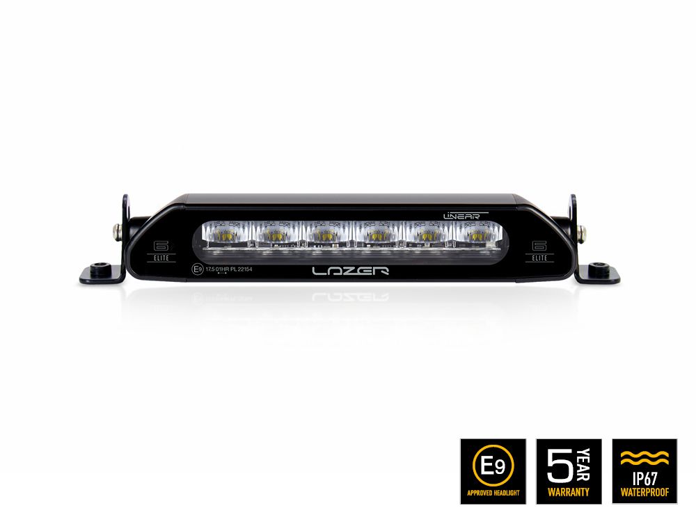 Lazer Linear 6 LED ljósabar Elite