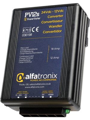 Alfatronix Spennustillir 24-12v 12A